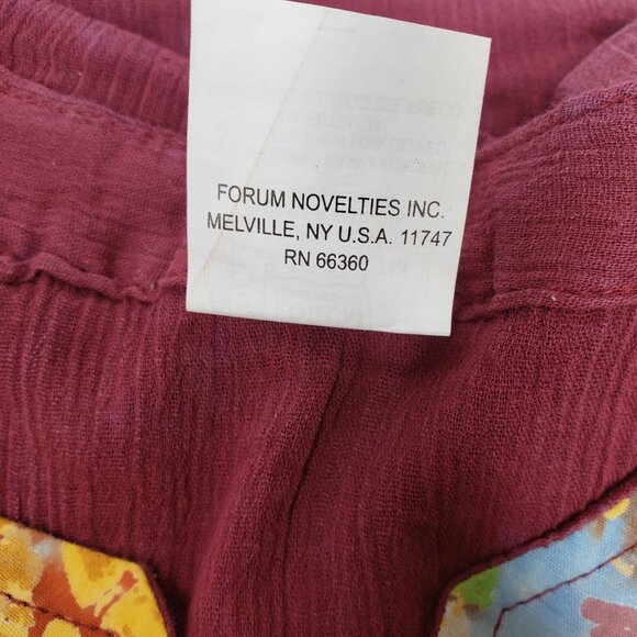 Halloween Costume Men's XL Groovy Hippie Shirt Adult - Picture 7 of 12